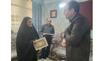 دیدار جهادگران جهاددانشگاهی استان سمنان با خانواده شهید جنگ رمضان «شهید مهدی حامدی»