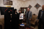 دیدار رئیس سازمان جهاددانشگاهی آذربایجان شرقی با خانواده سردار شهید فلاحینیا